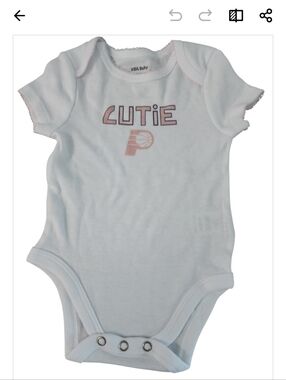 NWT! NBA BABY INDIANA PACERS TWO PIECE SET